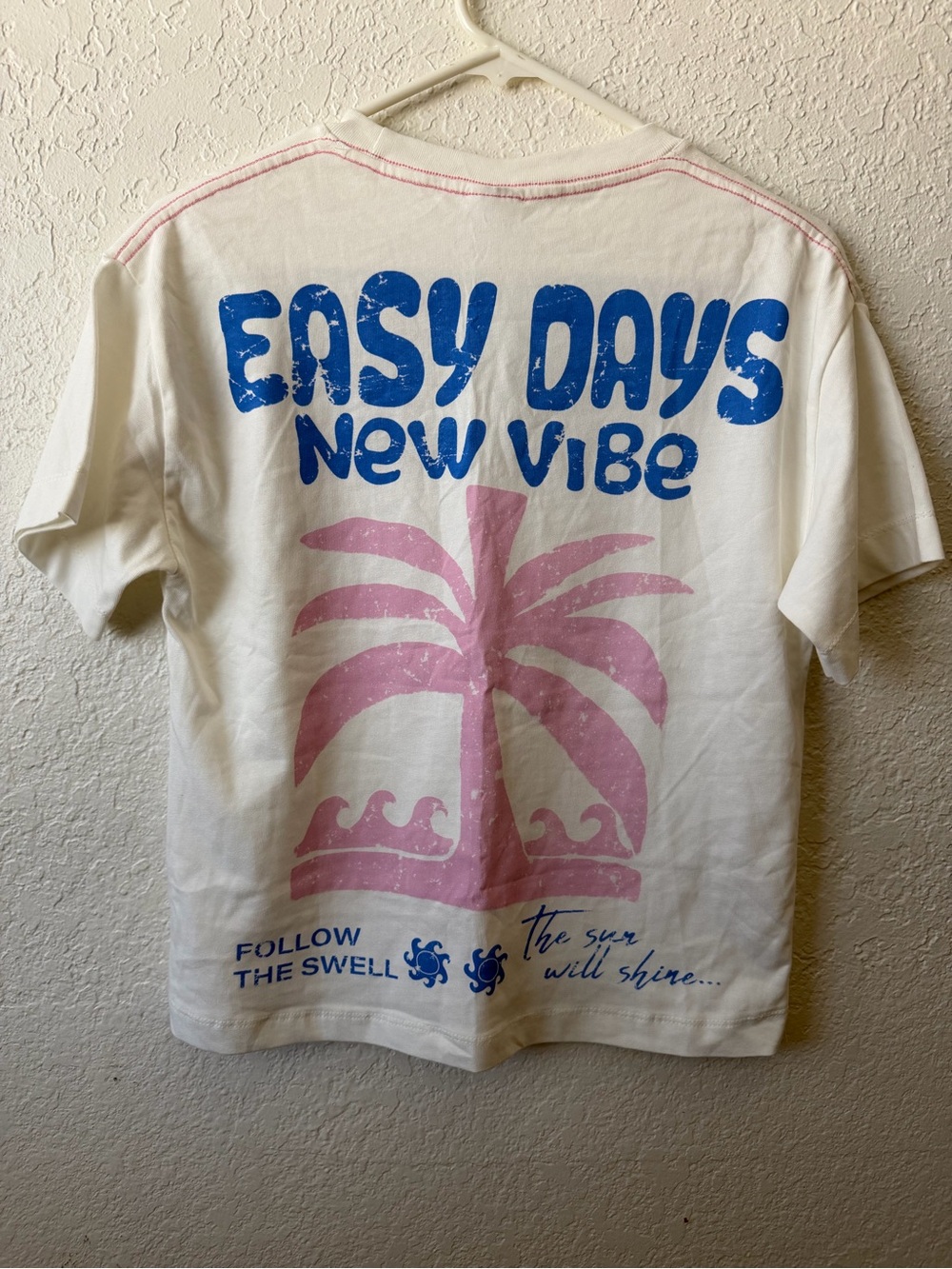 Zara Kids T-Shirt  'Easy Days' Graphic